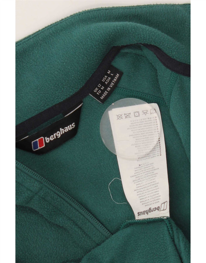 Jachetă fleece pentru femei Berghaus UK 12 Poliester verde mediu
