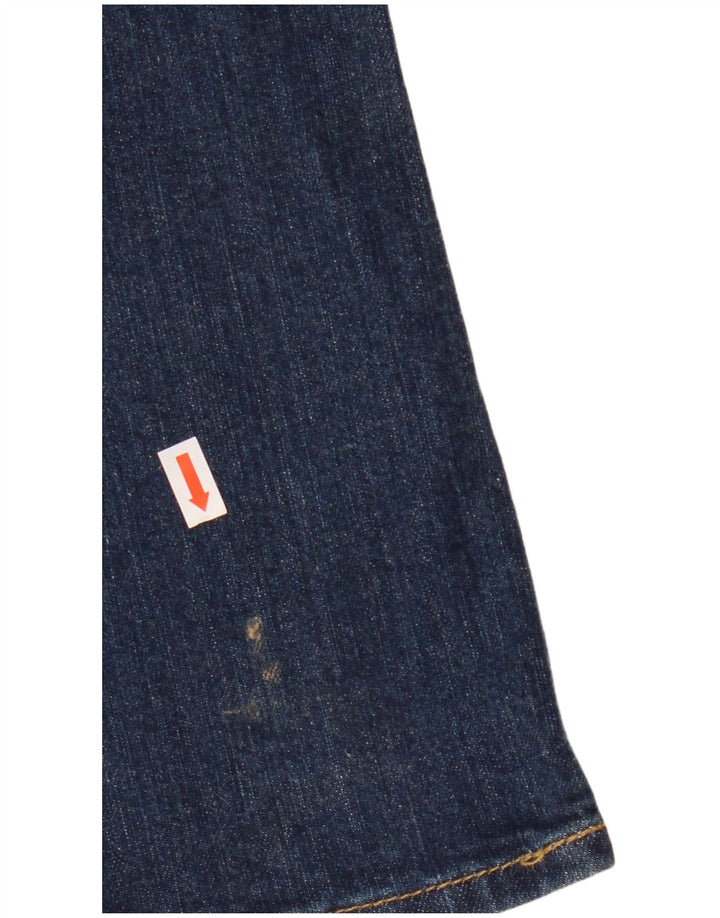 Eddie Bauer Blugi cu bootcut pentru femei US 10 Large W32 L33 Blue Bumbac