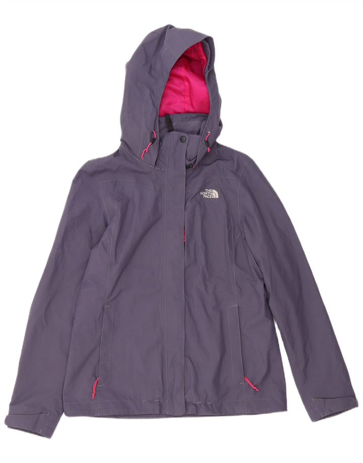 Jachetă de ploaie cu glugă The North Face pentru femei UK 12 Medium Purple Nylon