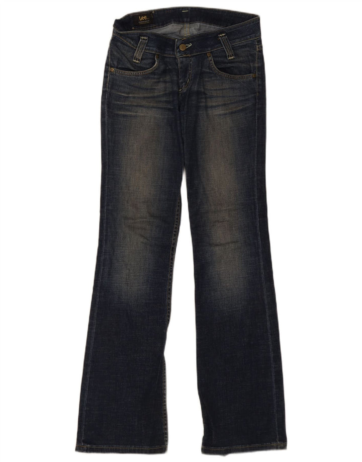 Blugi Lee Bootcut pentru femei W28 L32, bumbac bleumarin