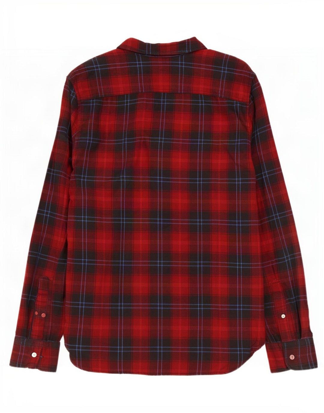 Cămașă de flanel pentru bărbați Levi's, bumbac cu carouri roșii medii