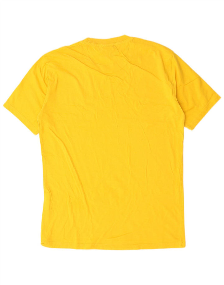 Tricou pentru bărbați Champion Top mic galben bumbac