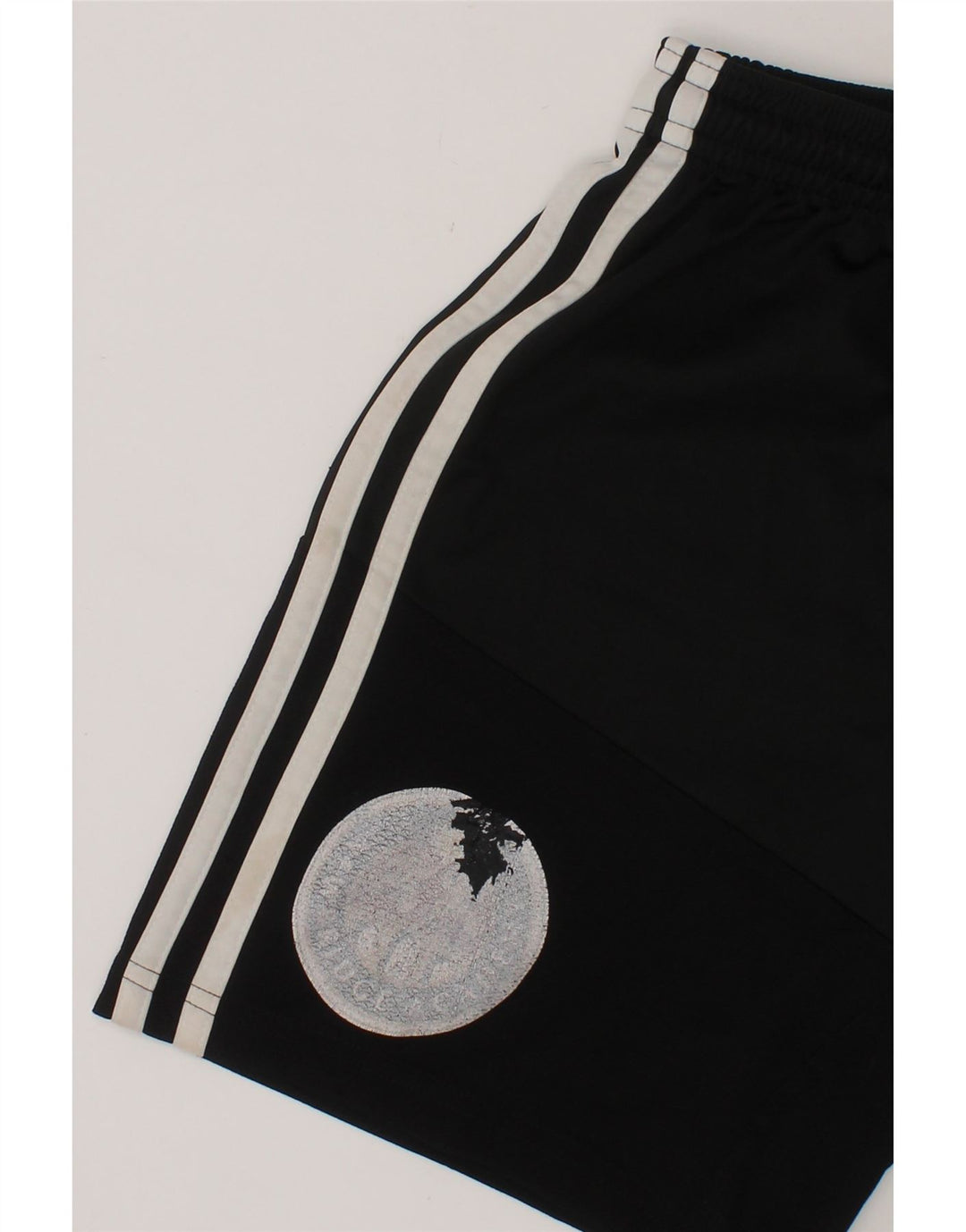 ADIDAS Boys Climacool Sport Shorts 9-10 Years Medium Black Colourblock Vintage Adidas and Second-Hand Adidas from Messina Hembry 