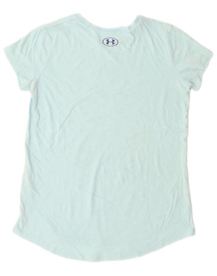 Tricou grafic largi pentru fete UNDER ARMOUR Top 11-12 ani mare albastru