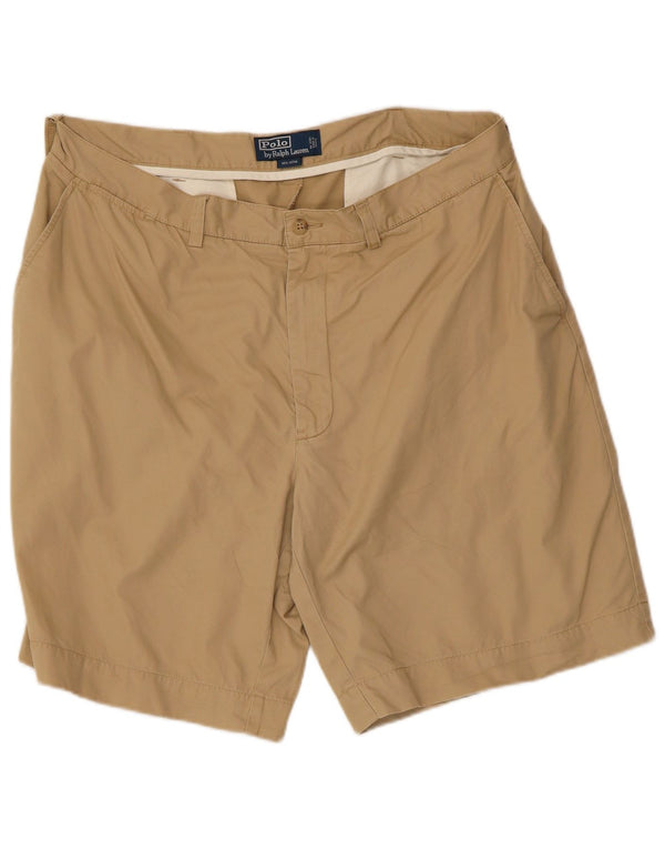 Pantaloni scurți chino Polo Ralph Lauren pentru bărbați W38 XL, bumbac, bej