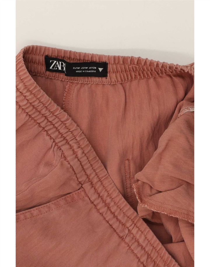 Pantaloni largi pentru femei Zara Mediu L28 L30 Roz