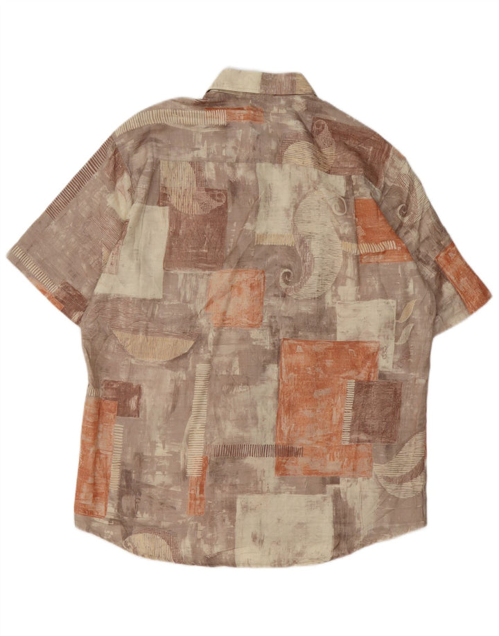 Cămașă cu mânecă scurtă pentru bărbați CANDA Mărimea 42 16 1/2 mare, multicoloră, mozaic