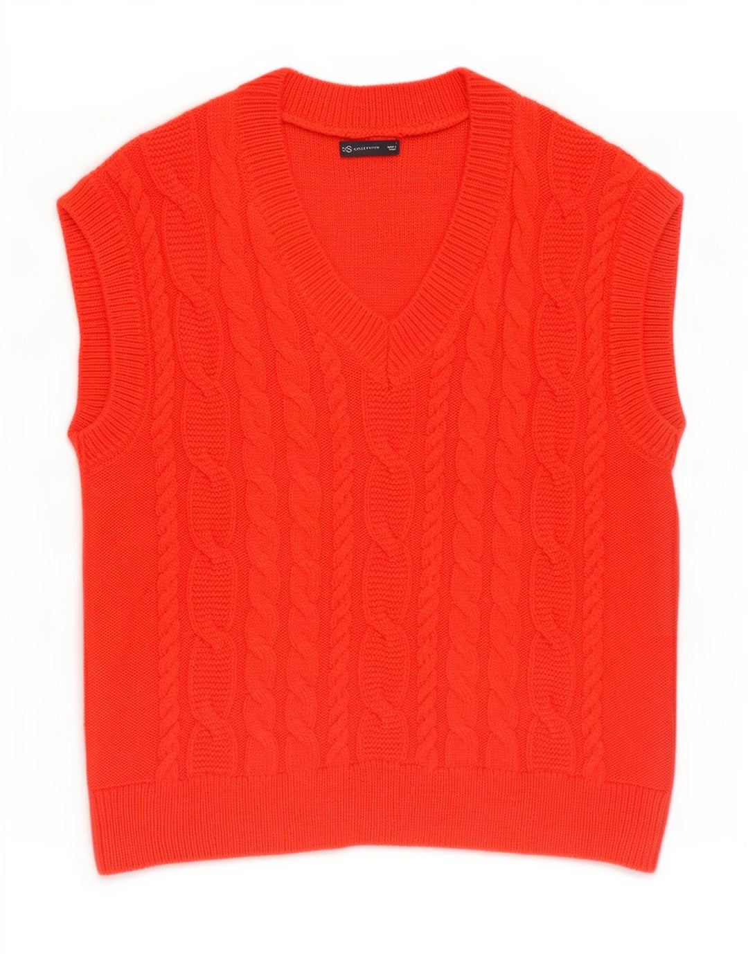 Marks & Spencer Vestă pentru bărbați Tank Top mare roșu acrilic