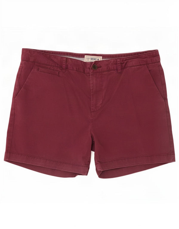 Pantaloni scurți chino pentru femei Fat Face UK 14 Large W34 Purple Bumbac