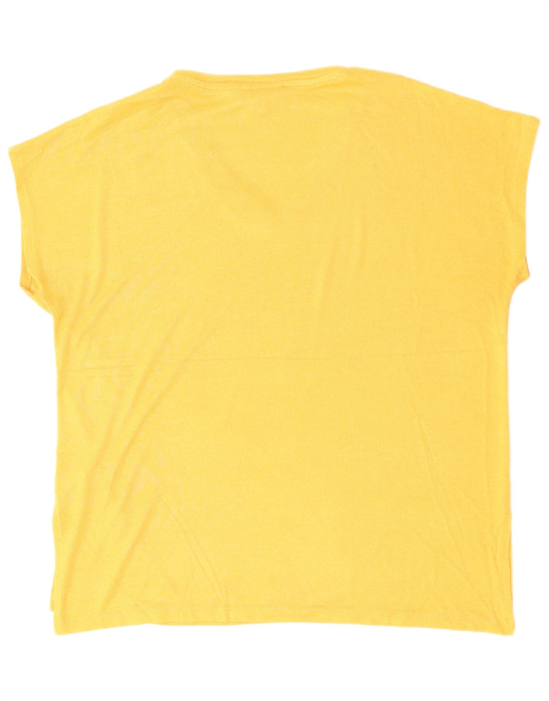 Tricou ORVIS pentru femei, UK 18 XL, poliester galben