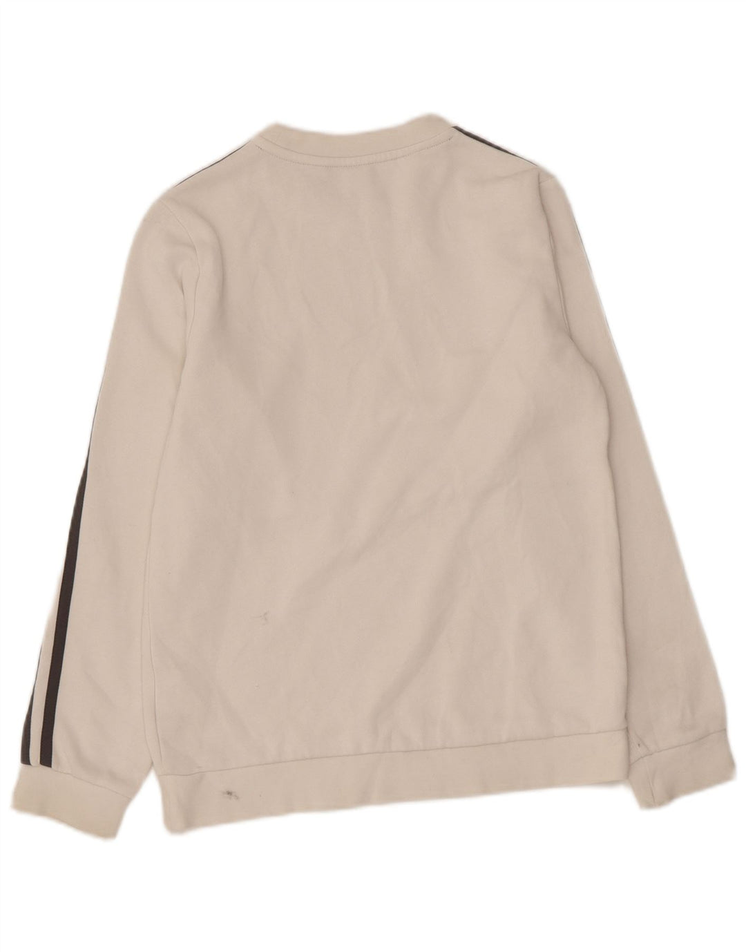 Adidas Băieți Pulover Pulover 11-12 Ani Bumbac Alb