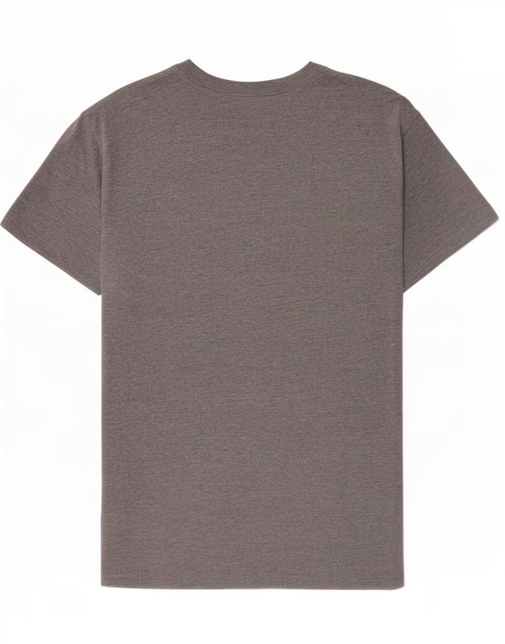 Tricou grafic Vans pentru bărbați Top din bumbac gri mediu