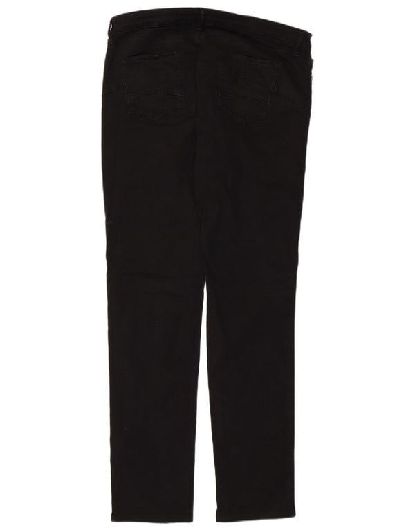 Blugi slim pentru femei Moschino W31 L30 bumbac negru