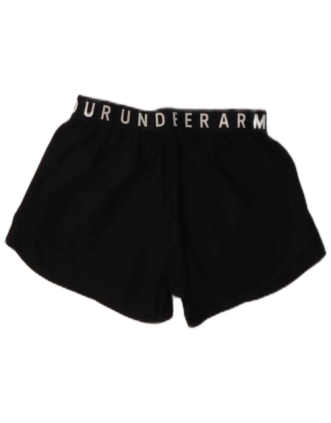 Pantaloni scurti sport grafic UNDER ARMOUR pentru femei UK 4 XS poliester negru