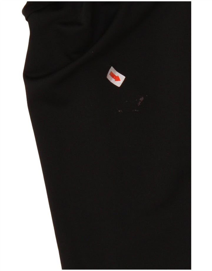 Pulover ADIDAS pentru fete Climacool, cu fermoar, 11-12 ani, poliester negru