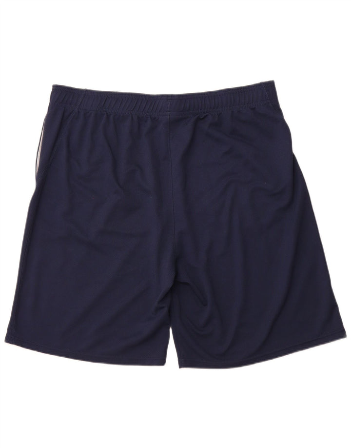 Pantaloni scurți sport REEBOK pentru bărbați 2XL, poliester bleumarin