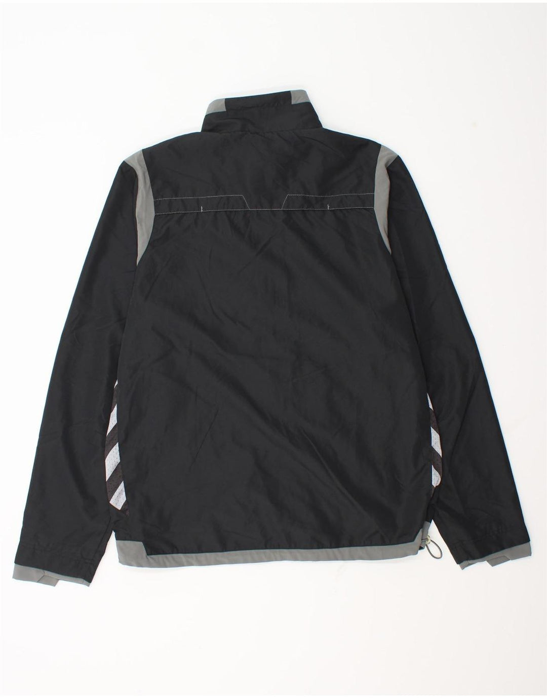 Jachetă de ploaie grafică pentru bărbați Hummel UK 38 Medium Black Colorblock Poliester