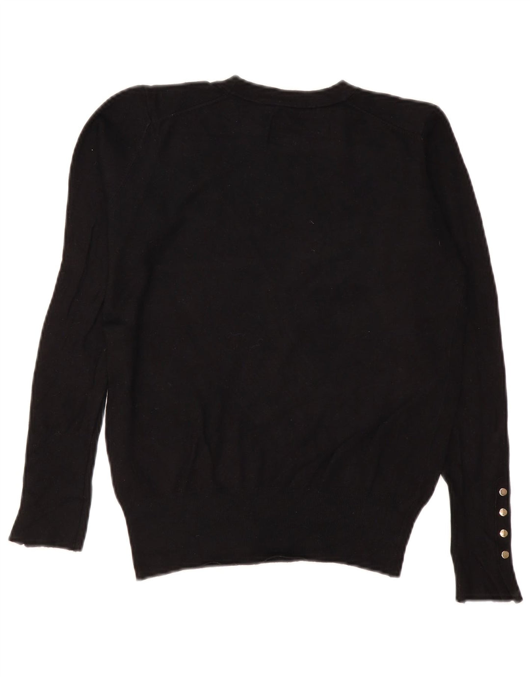 Pulover pentru femei Zara, cu gâtul turn, UK 14 Medium Black Viscose