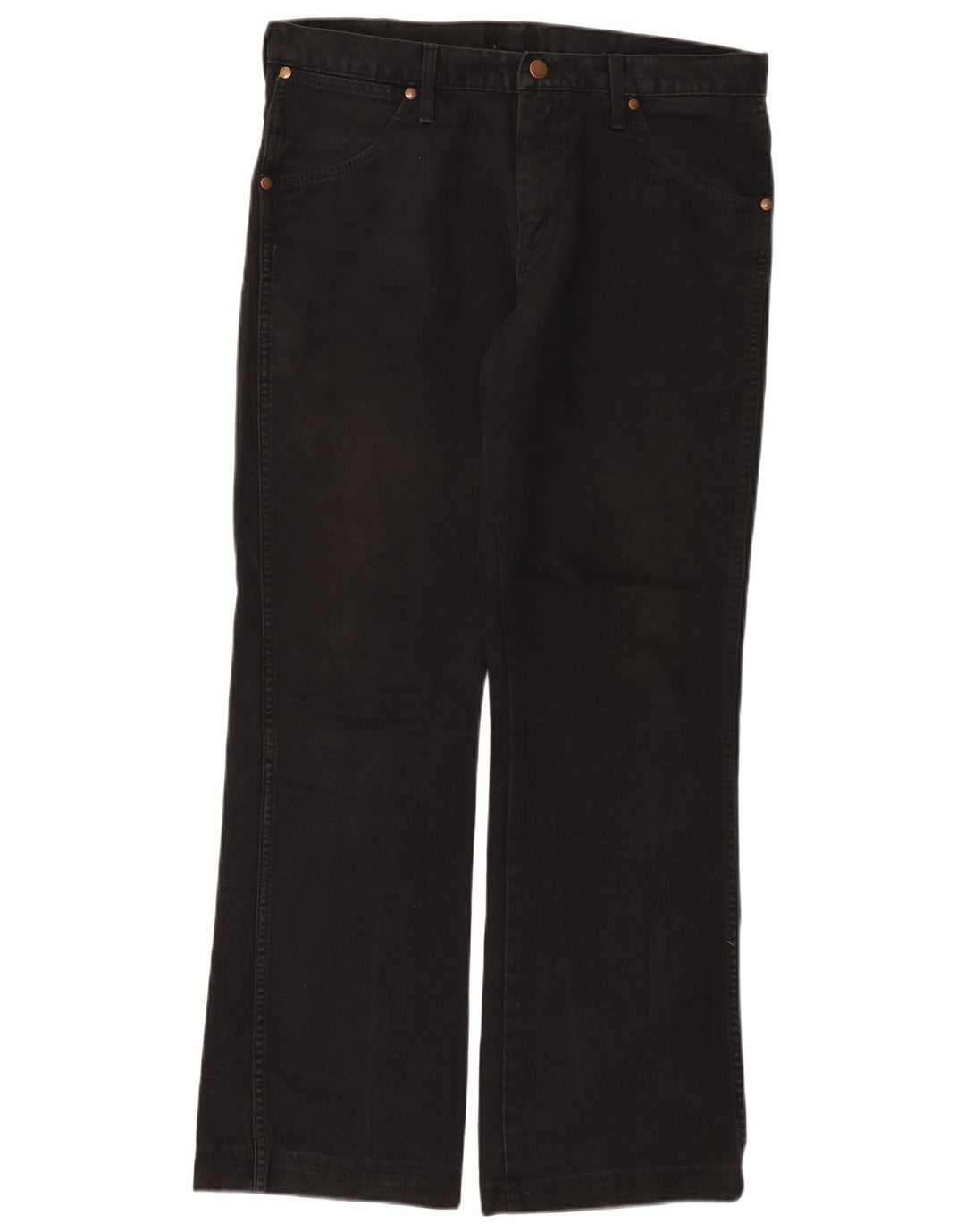 Blugi pentru bărbați Wrangler Dayton Bootcut W33 L31, bumbac negru