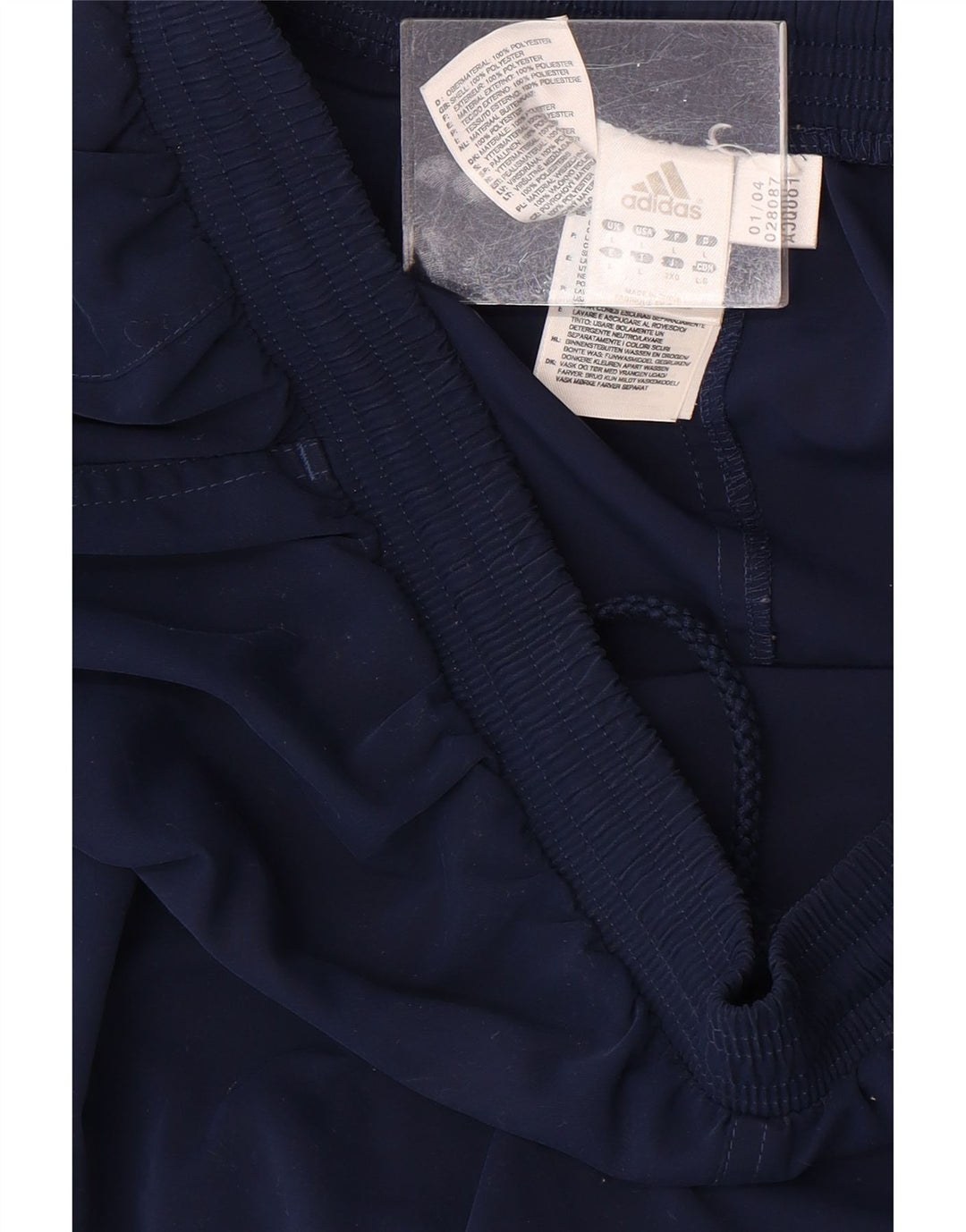 Pantaloni scurți sport pentru bărbați Adidas, mari, albastru, poliester