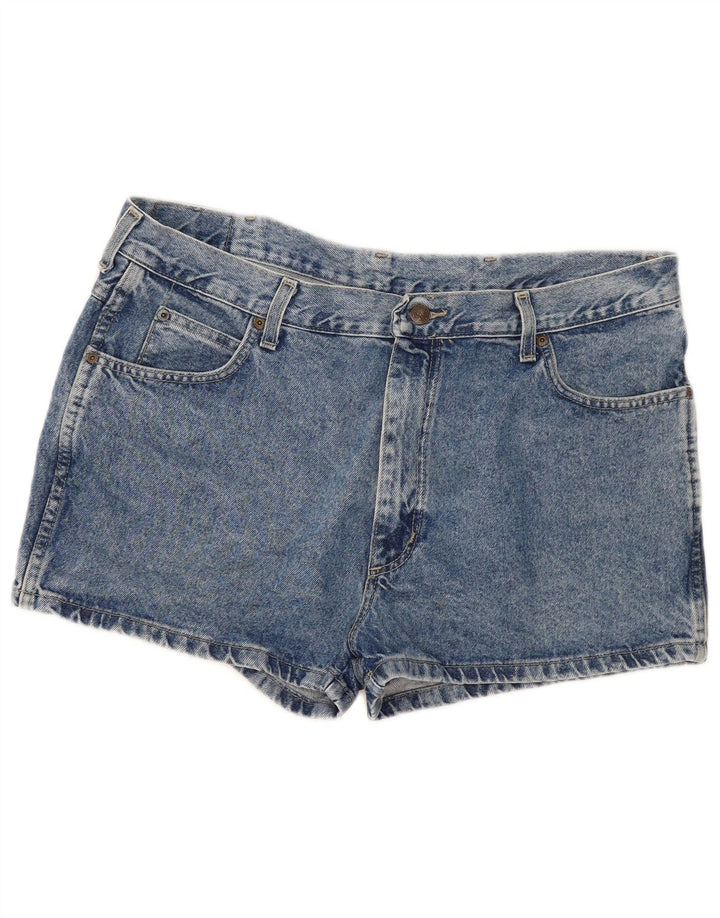 Pantaloni scurți din blugi Wrangler pentru femei W38 XL, bumbac albastru