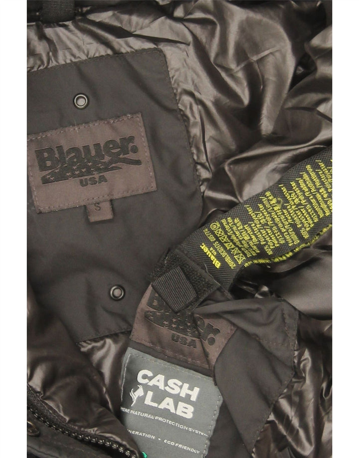 Jachetă căptușită supradimensionată cu glugă pentru femei Blauer UK 10 Poliester negru mic