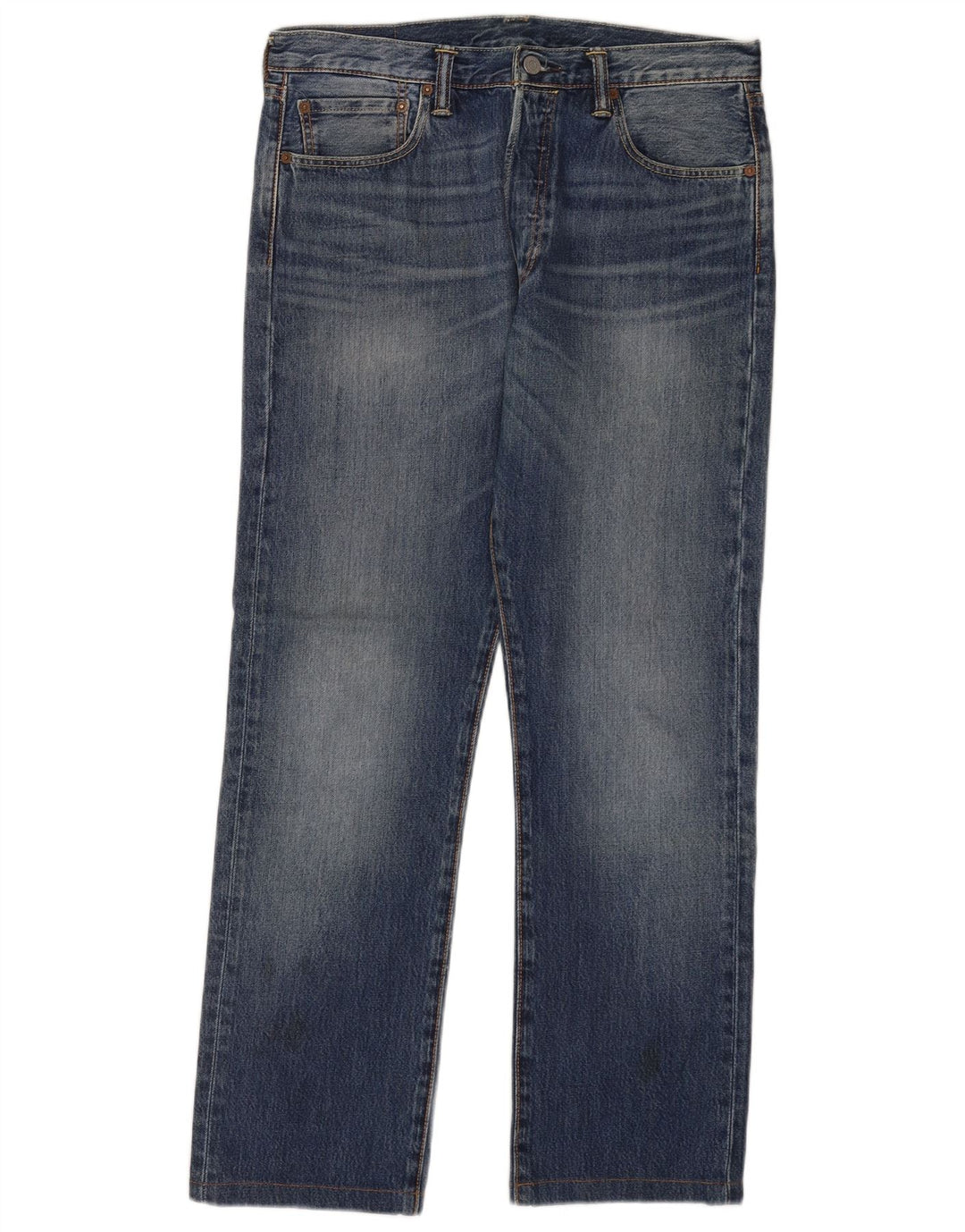 Blugi drepti pentru bărbați Levi's 501 W33 L30 Bumbac albastru