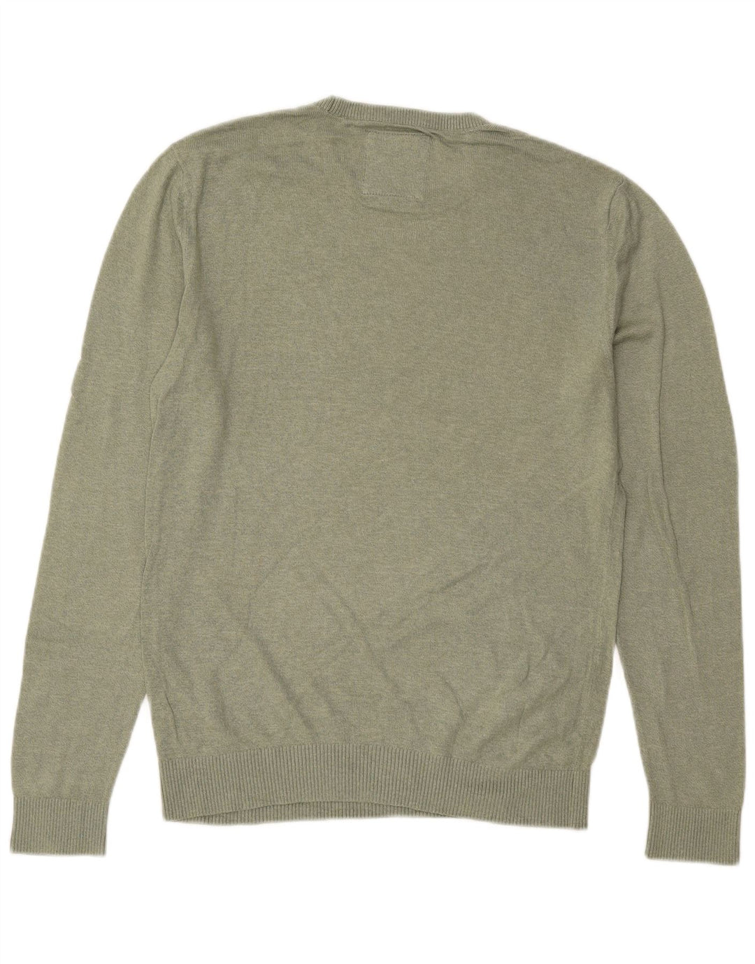 Pulover Hollister Crew Neck Jumper pentru bărbați, verde mediu