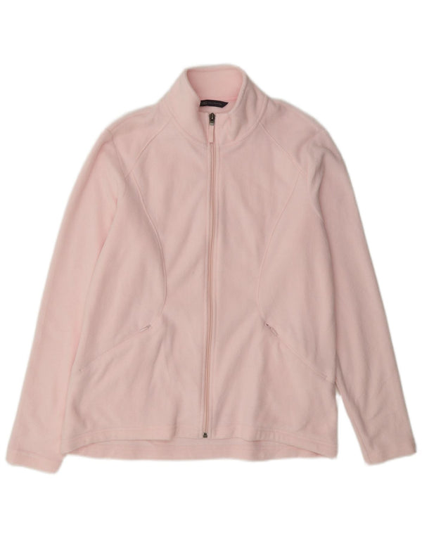 Jachetă fleece pentru femei Marks & Spencer UK 14, mare, roz, poliester
