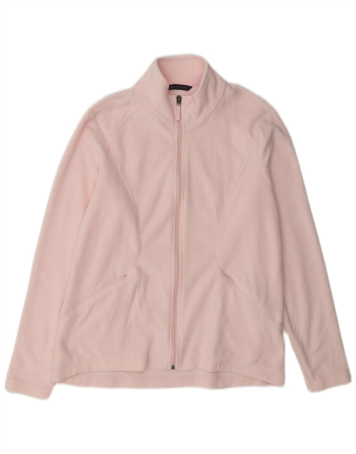 Jachetă fleece pentru femei Marks & Spencer UK 14, mare, roz, poliester