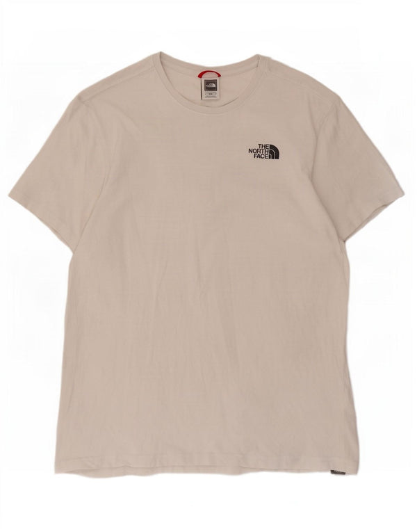 Tricou grafic pentru bărbați The North Face Top Medium White Bumbac