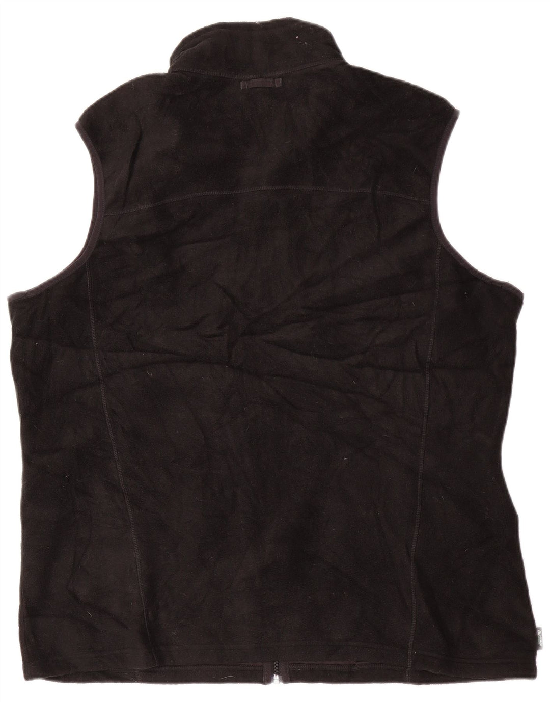 EDDIE BAUER Bărbați Tall Liner Fleece Gilet UK 42 XL Poliester negru