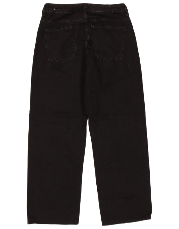 Blugi largi pentru bărbați Zara EU 38 Mici L30 L30 Bumbac negru