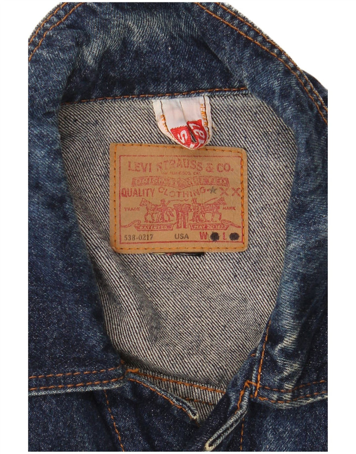 Jachetă de blugi pentru bărbați Levi's UK 40 Large Blue