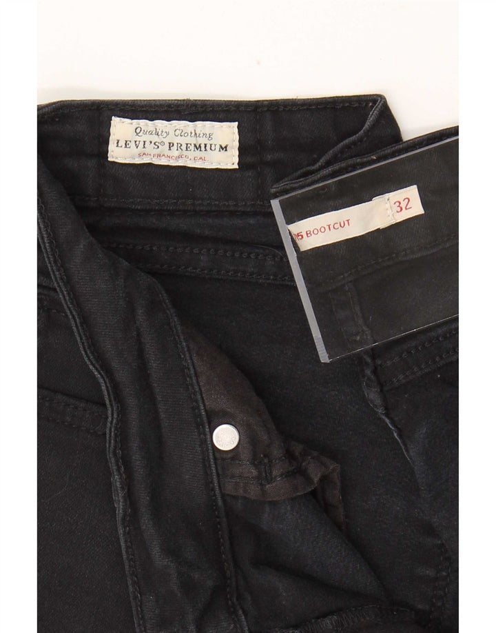 Blugi Levi's 715 Bootcut W32 L30 bumbac negru