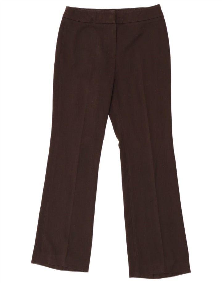 Max Mara Pantaloni de costum bootcut de weekend pentru femei UK 8 Small W27 L30 Maro