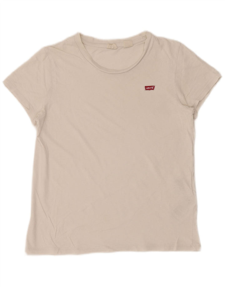 Tricou pentru femei Levi's Top UK 8 Small Bumbac alb