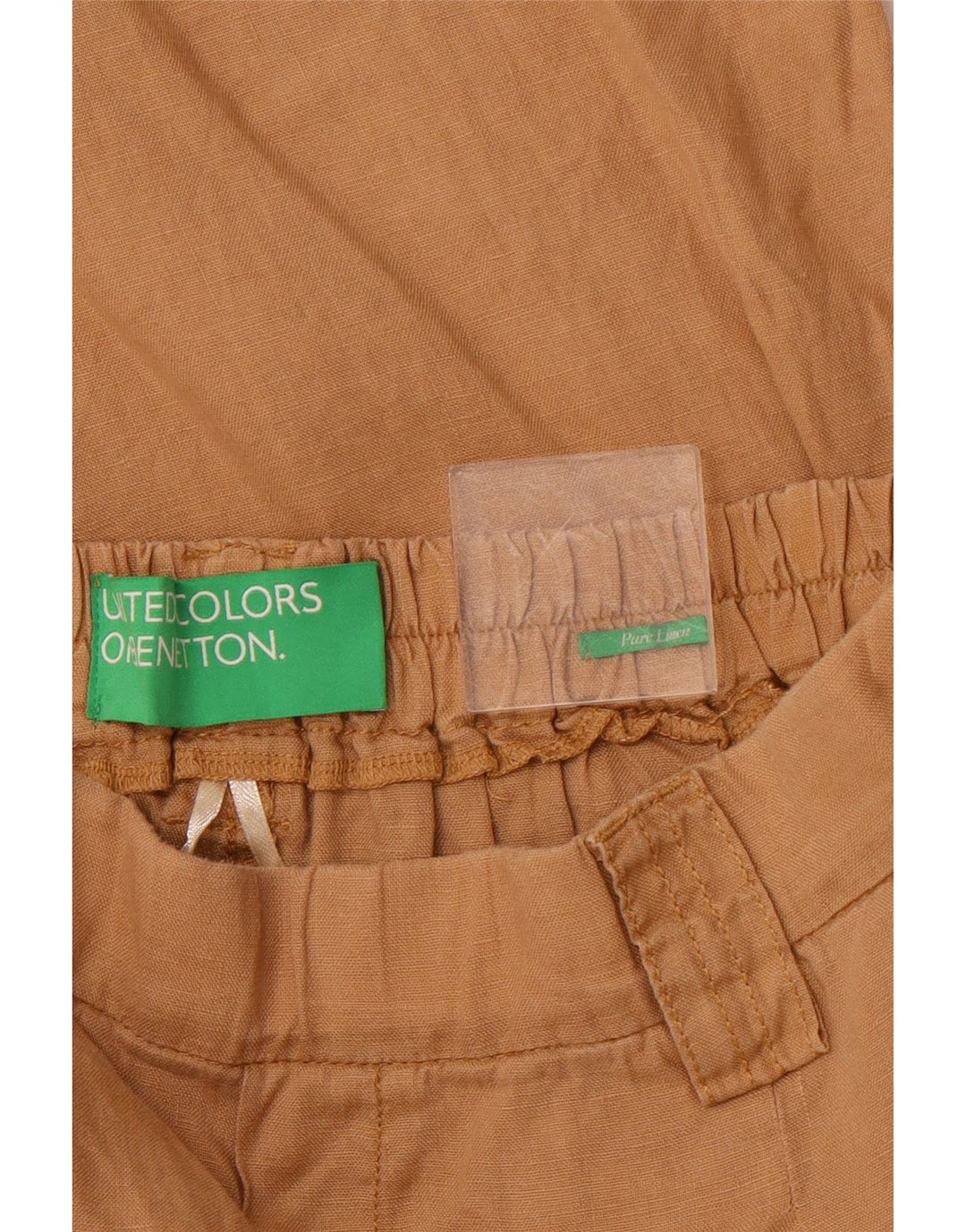 Pantaloni scurți chino pentru femei BENETTON W30 maro mediu in
