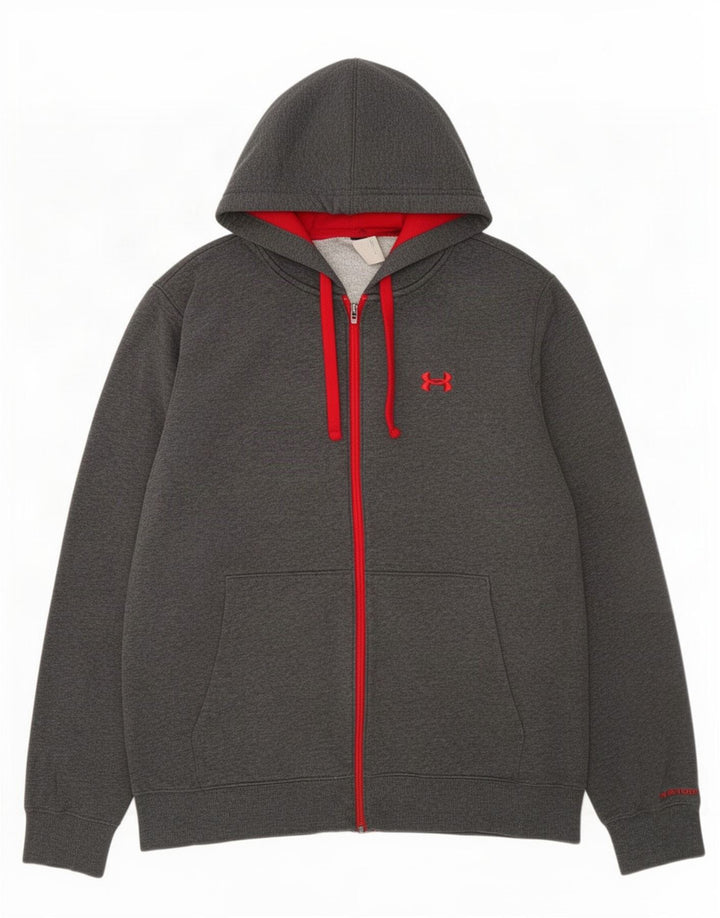 Pulover Under Armour pentru bărbați, cu fermoar, XL, gri