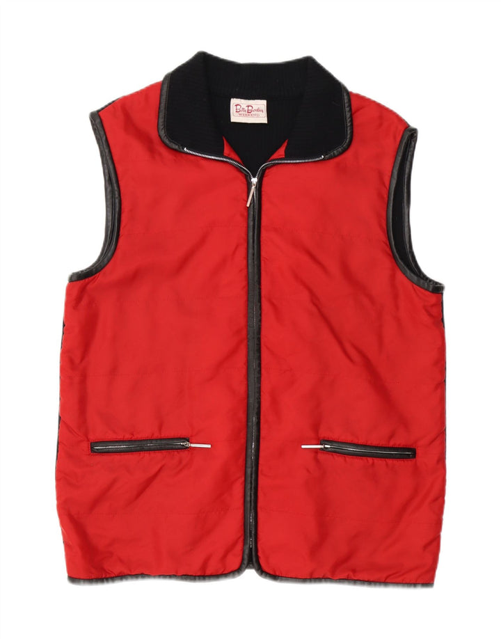 Gilet supradimensionat pentru femei de weekend Betty Barclay UK 10 Small Red Colorblock