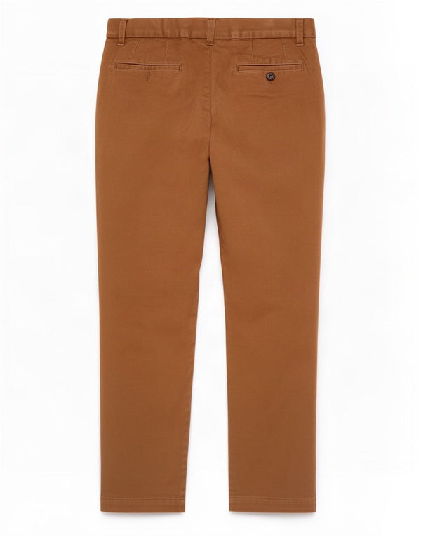 Marks & Spencer Pantaloni Chino Drepți Blue Harbour pentru bărbați L34 L31 maro