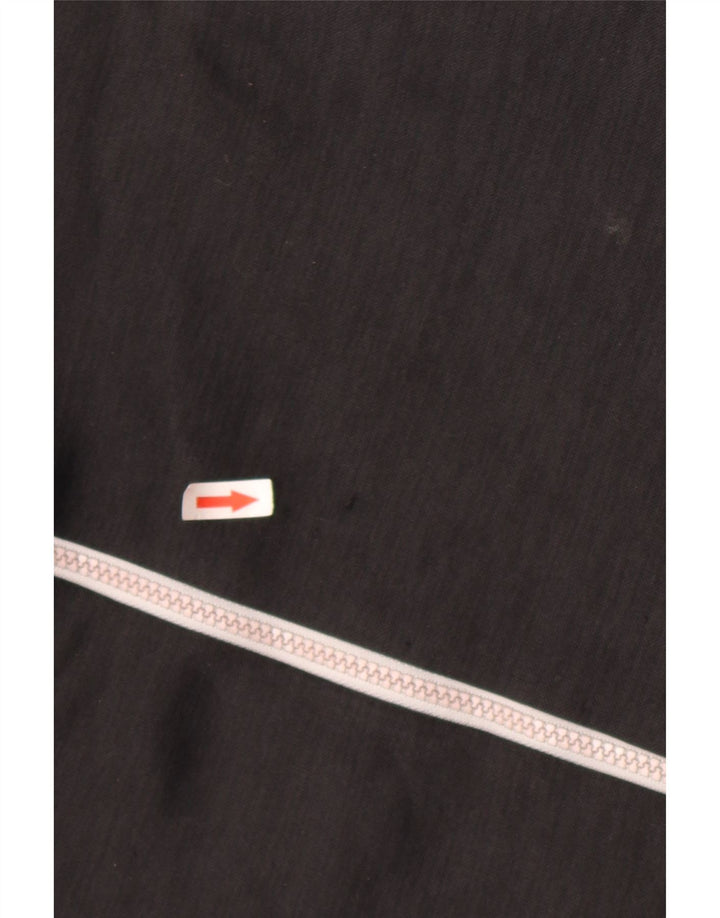 Pulover Adidas pentru femei cu fermoar, UK 16, poliester negru mare