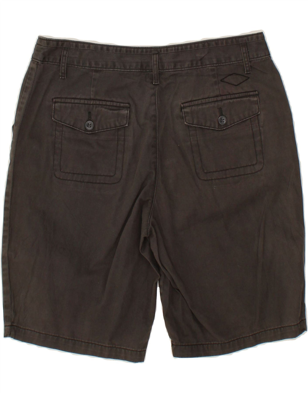 EDDIE BAUER Womens Casual Shorts US 10 Large W32 Grey Cotton Vintage Eddie Bauer and Second-Hand Eddie Bauer from Messina Hembry 