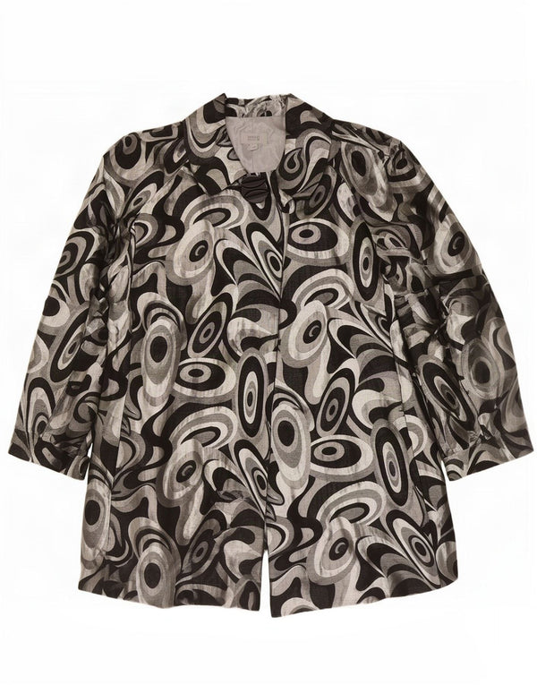 Jachetă pentru femei Marks & Spencer UK 20 2XL Multicolor Geometric