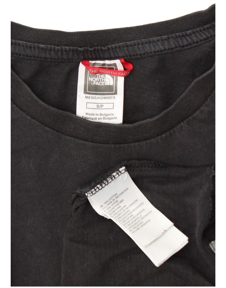 Tricou pentru bărbați The North Face Top mic, negru, bumbac