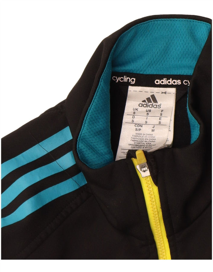 Trening pentru bărbați Adidas Top Jachetă Mic Negru Poliester
