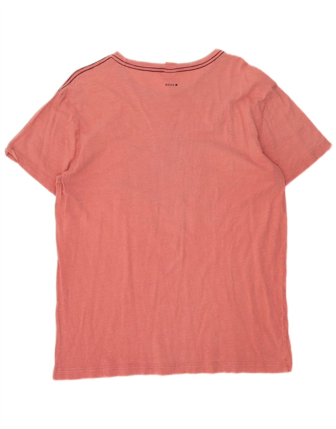 Tricou grafic pentru bărbați HUGO BOSS Top mare roz