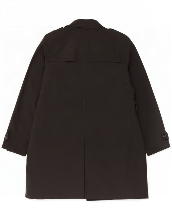 Trench pentru femei Marks & Spencer UK 16 Poliester negru mare