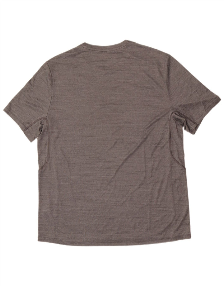 Tricou pentru bărbați Reebok Top mare poliester gri