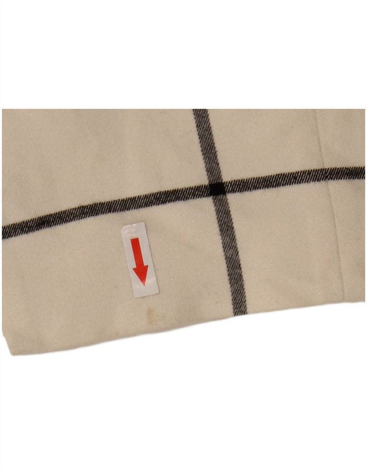 Rochie pentru femei Karen Millen, UK 10, poliester cu carouri de culoare albă